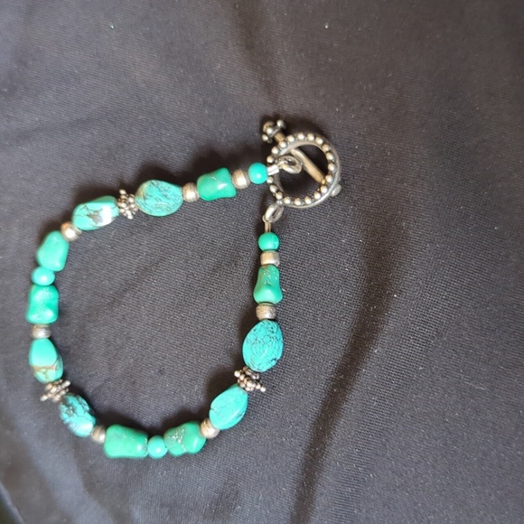 925 Turquoise Braclet - Picture 2 of 4